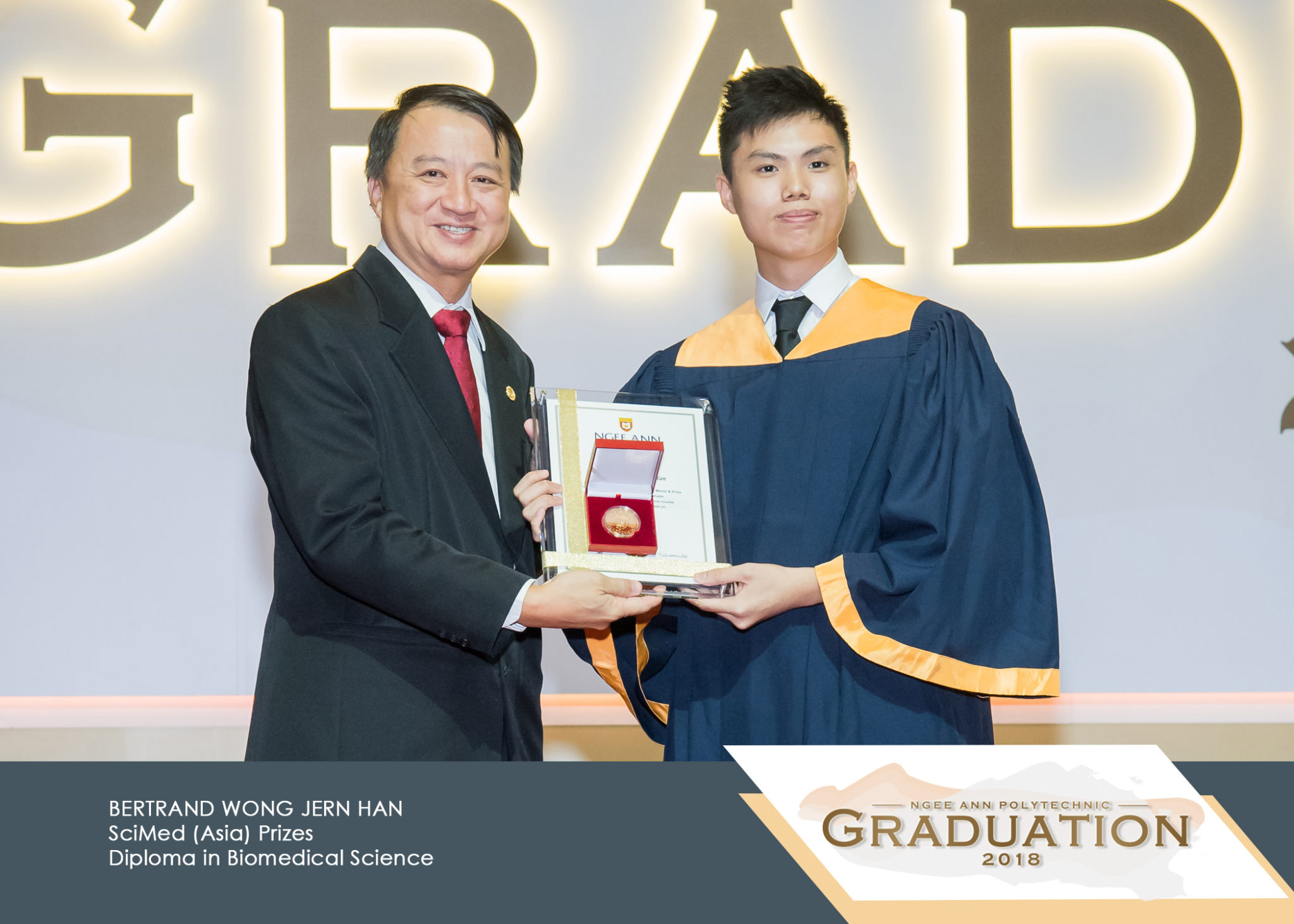 Sponsorship for Ngee Ann Polytechnic Graduation Ceremony Book Award